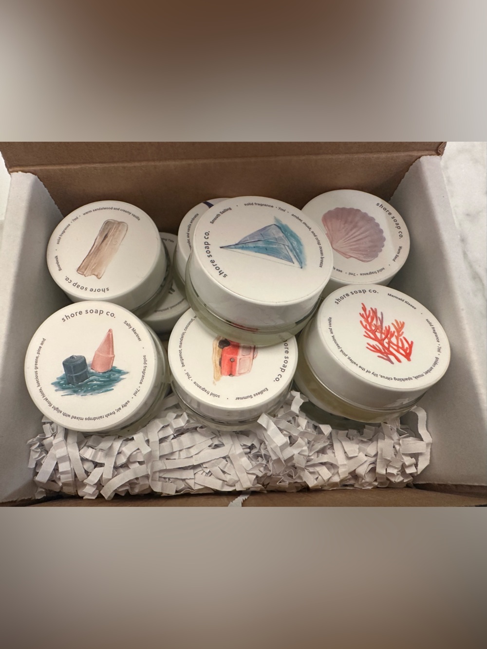 Shore Soap Co. Scent Sample Pack